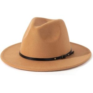 LISIANTHUS | CAMEL FEDORA HAT